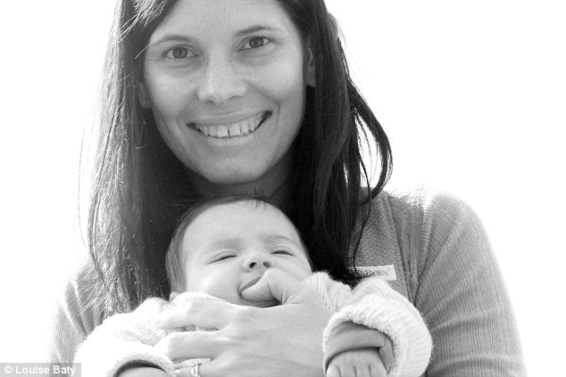 среќната мајка и синот