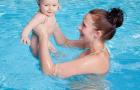 бебиња и пливање